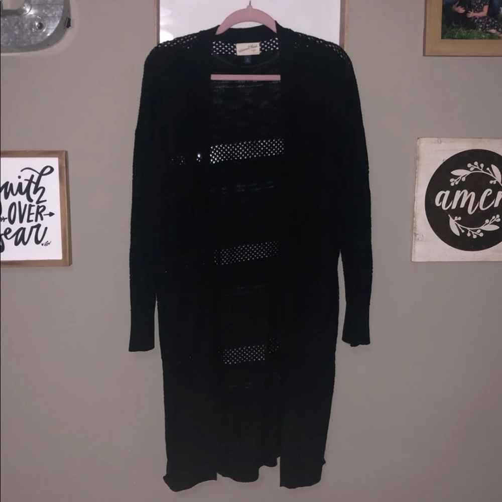 Black Cardigan/Sweater